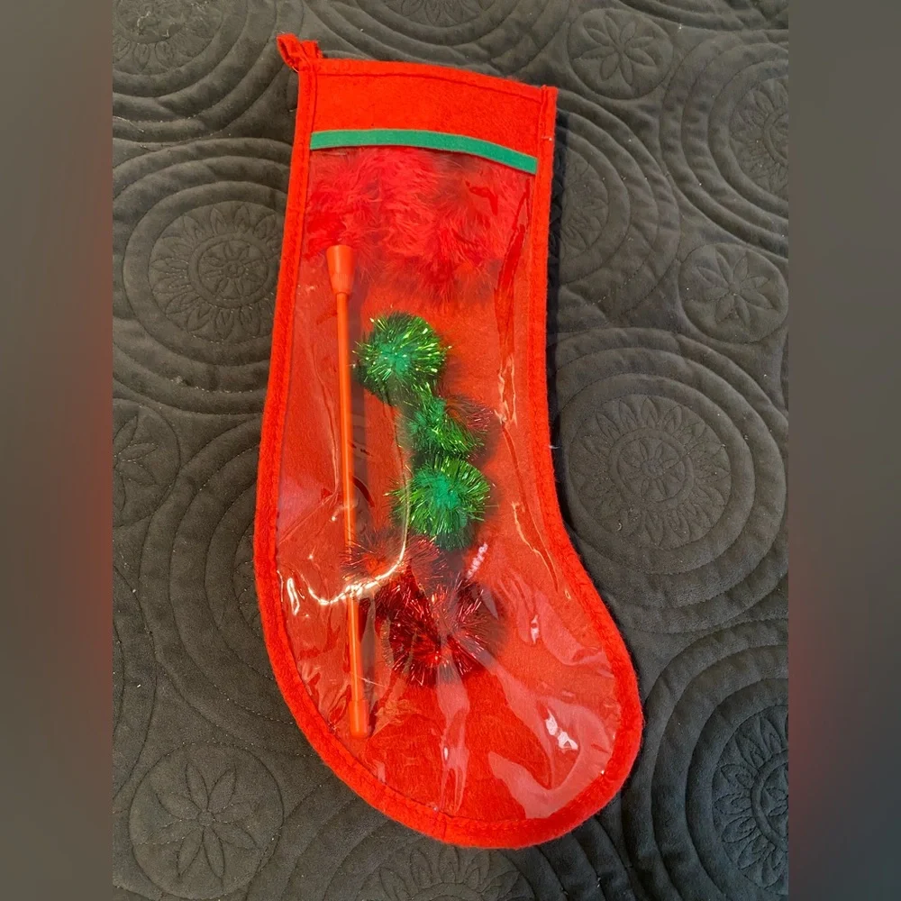 Christmas Stocking Cat Toys
